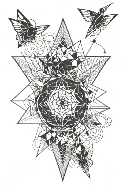 never despair tattoo design idea