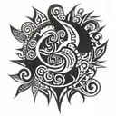 never despair tattoo design idea