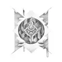 water tribe from Avatar symbol tattoo design idea