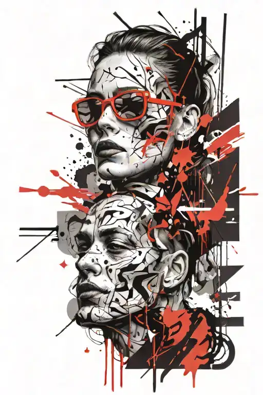 Birthday tattoo design idea