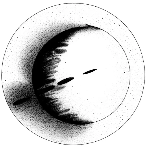 Uranus tattoo design idea