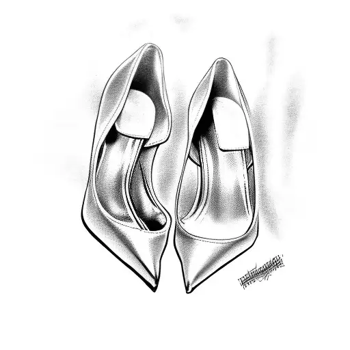 pin up girl wearing high heels and dressed im a ghost costume  tattoo design idea