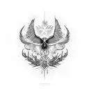 icarus tattoo design idea