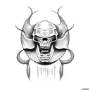 doom eternal tattoo design idea