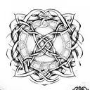 Celtic Knot tattoo design idea