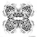 Celtic Knot tattoo design idea