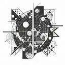 Bauhaus  tattoo design idea