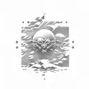 sisyphus tattoo design idea