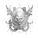 sisyphus tattoo design idea