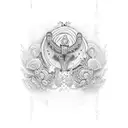 make mariachi and wife tattoo design idea
