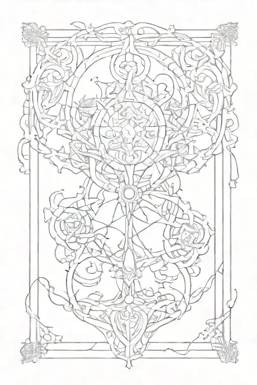Discipline Commitment Focus tattoo design idea