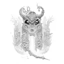 druid DnD air traffic control tattoo design idea