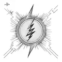 Lightning Bolt tattoo design idea
