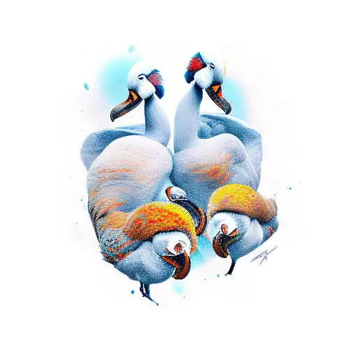 dodo tattoo design idea