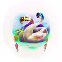 dodo tattoo design idea