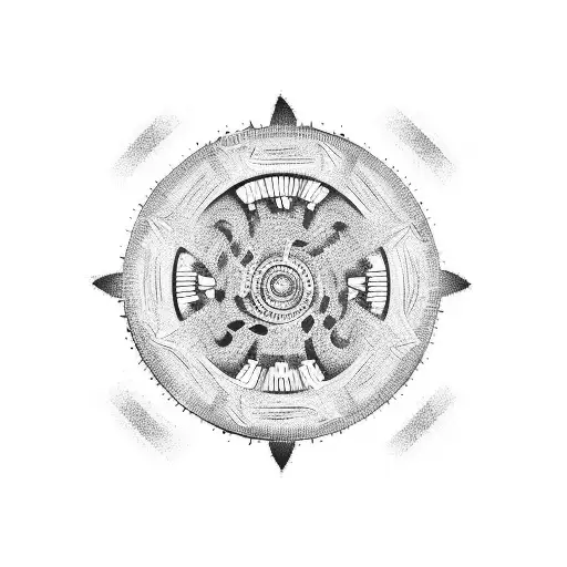 gear  tattoo design idea