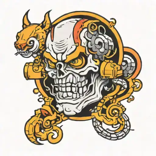 alastor  tattoo design idea