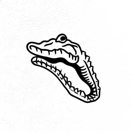 Need this tattoo alligators are strong and wise and have survived  millions of years Plus theyre BA  Alligator tattoo Tattoos Crocodile  tattoo