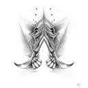 skate tattoo design idea