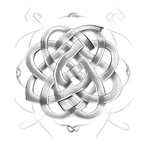 Celtic Knot tattoo design idea