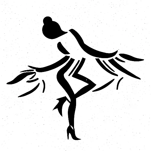 banner starlight dance  1958 tattoo design idea