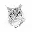 red onion tattoo design idea