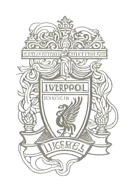 Liverpool football club tattoo design idea