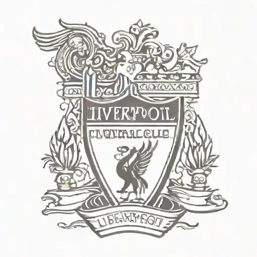 Liverpool You'll Never Walk Alone tattoo design idea