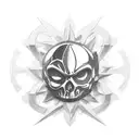 Black Pearl tattoo design idea