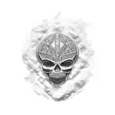 Black Pearl tattoo design idea