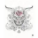 pearl tattoo design idea