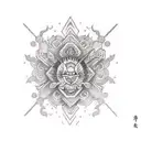 pearl tattoo design idea