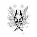 swallow stadium  tattoo design idea