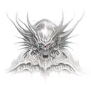belial from diablo 3 tattoo design idea