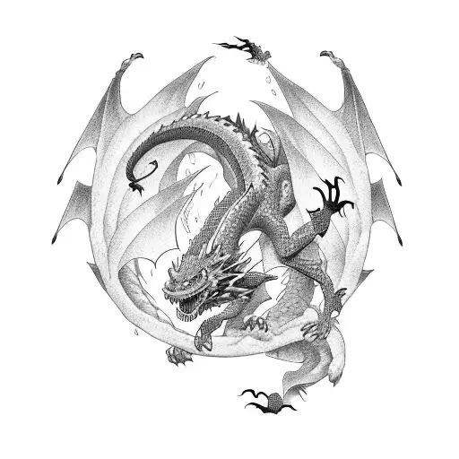 itachi dragon tattoo design idea