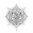 Valknut Symbol tattoo design idea