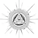 Valknut Symbol tattoo design idea