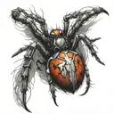 zelda Armogohma spider tattoo design idea