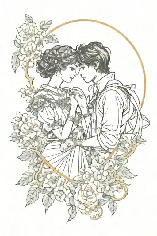 Romeo Evelyn tattoo design idea