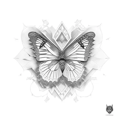 papillons monarch avec fv17022018 tattoo design idea