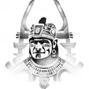 Aztec Warrior  tattoo design idea