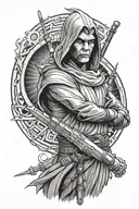 star wars jedi tattoo design idea