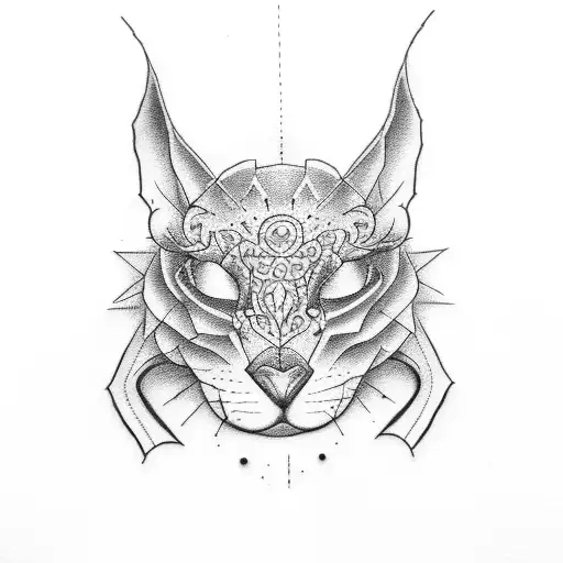 simple charm anklet  tattoo design idea