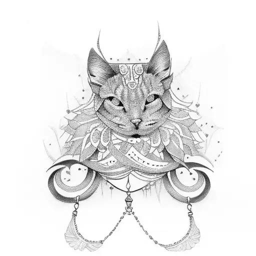 simple charm anklet jewellery tattoo design idea