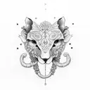 simple charm anklet jewellery tattoo design idea