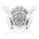 Ouroboros full metal alchemist tattoo design idea