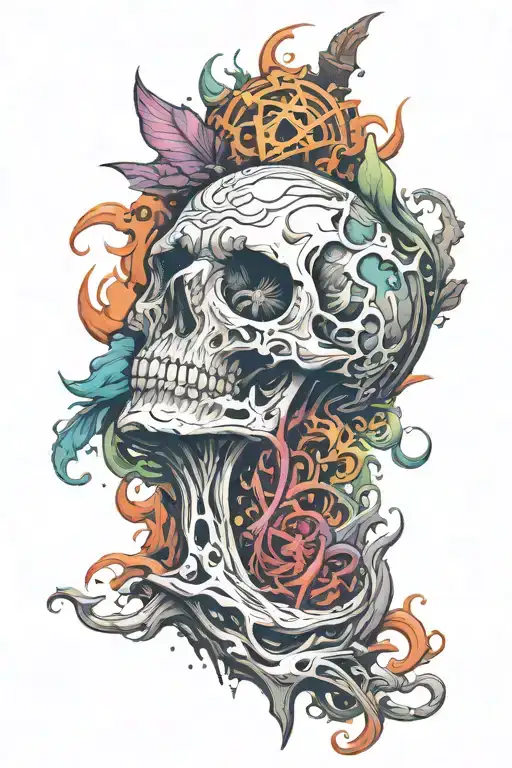 chaos tattoo design idea