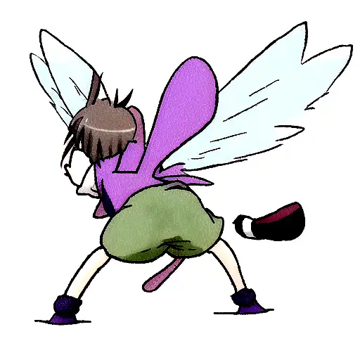 eeyore with wings tattoo design idea