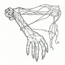 flail tattoo design idea