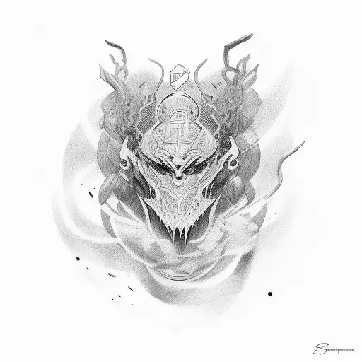 sigma male tattoo design idea